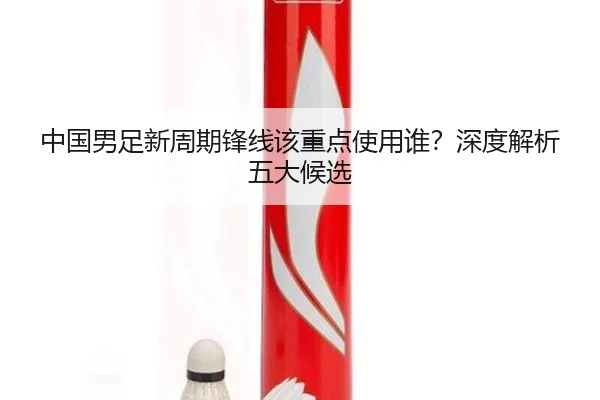 中国男足新周期锋线该重点使用谁？深度解析五大候选